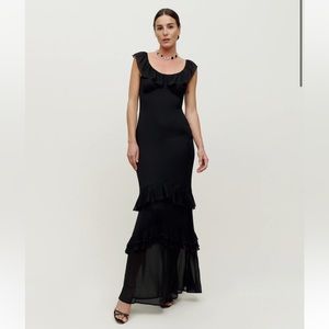 Reformation Tripoli Dress - Black